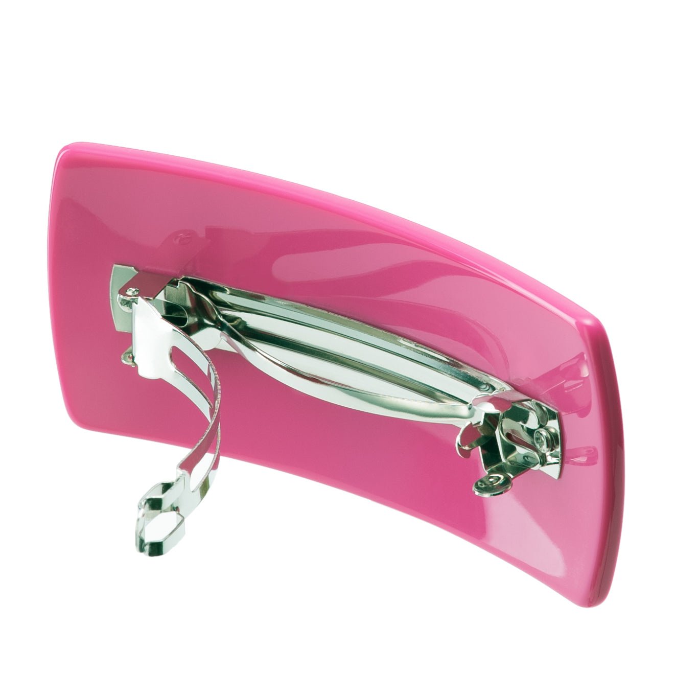 Jumbo Box Clip in Neon Pink