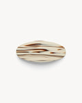 Jumbo Oval Barrette in Ganache