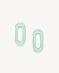 Chunky Link Charms in Sea Glass