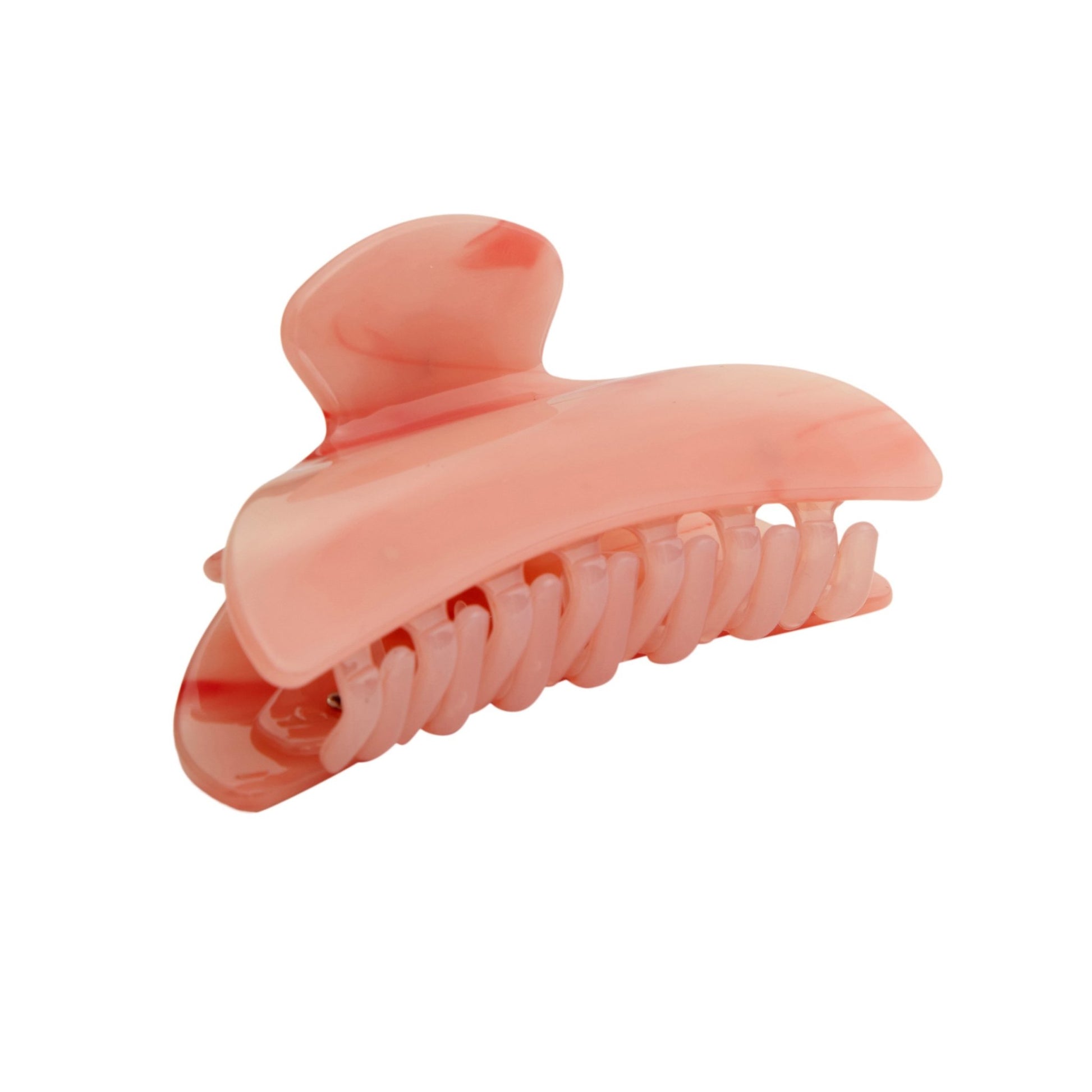 Midi Heirloom Hair Claw in Bright Pink