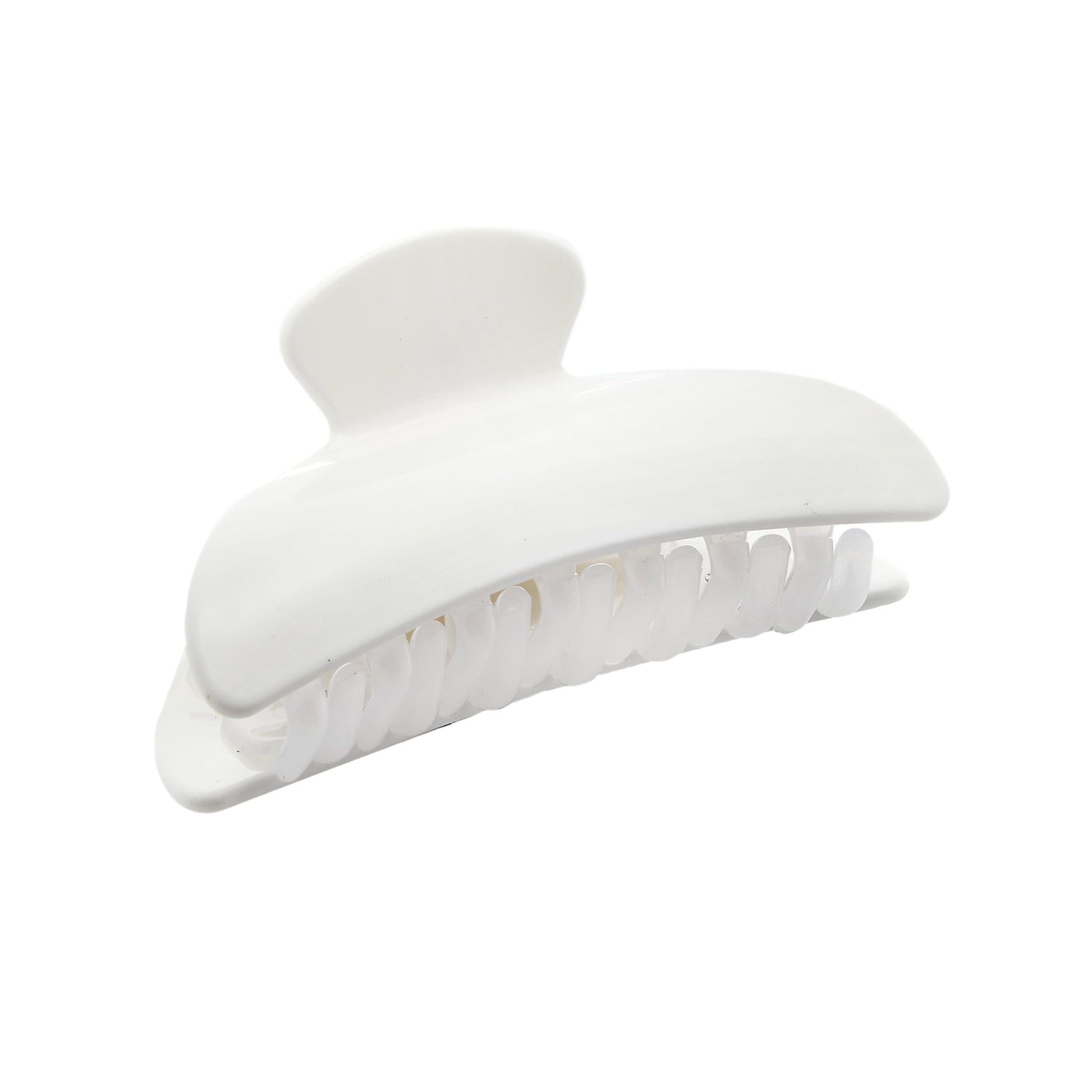 Midi Heirloom Hair Claw in White