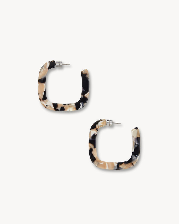 Amazonite Midi Hoops