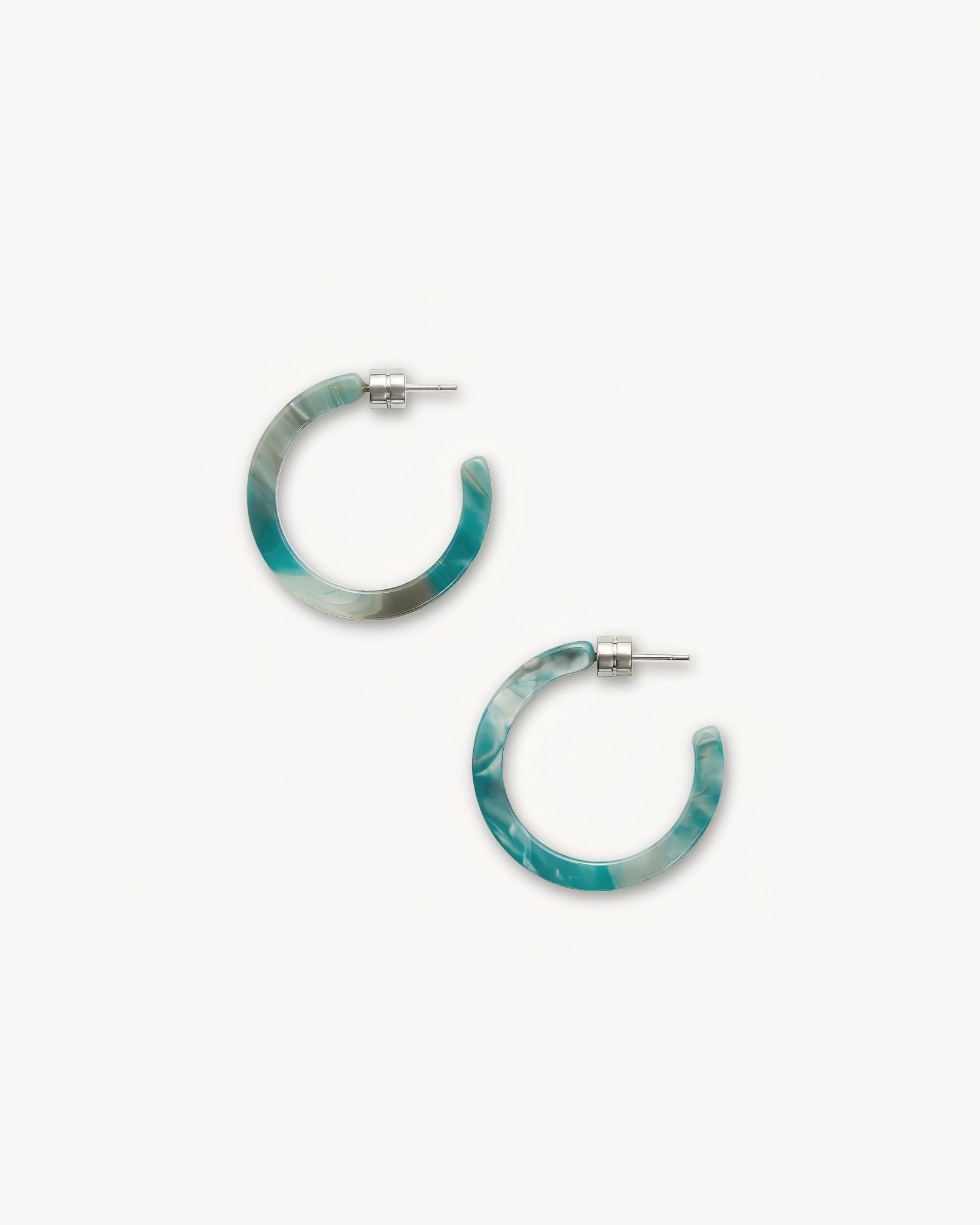 Mini Hoops Jadeite