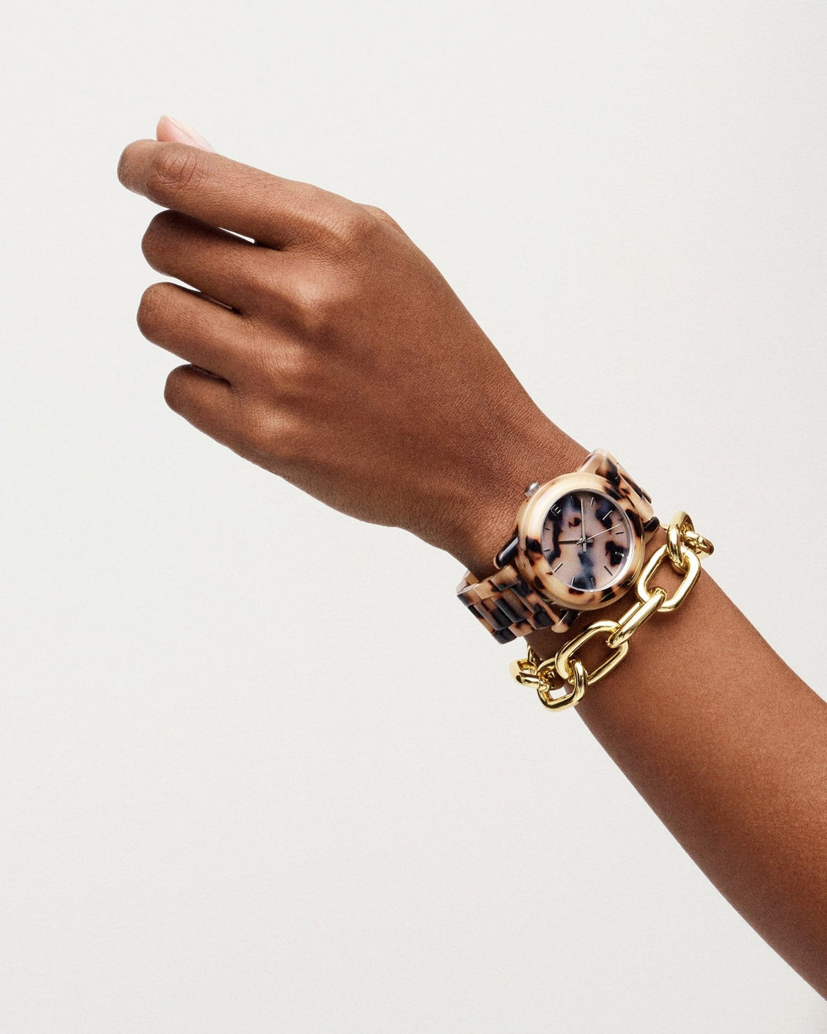 Mono Watch in Blonde Tortoise - Outlet - MACHETE