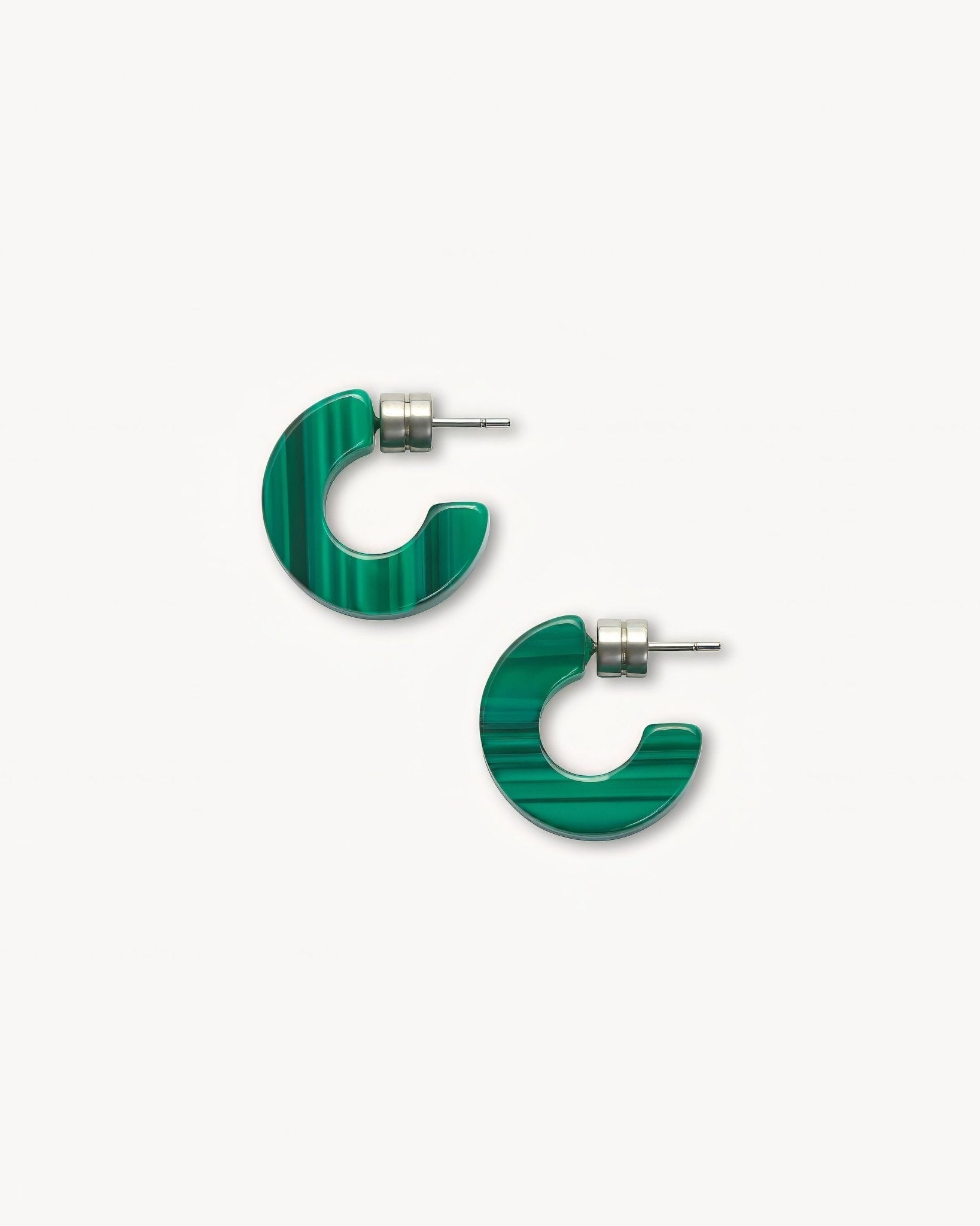 Muse Hoops Malachite
