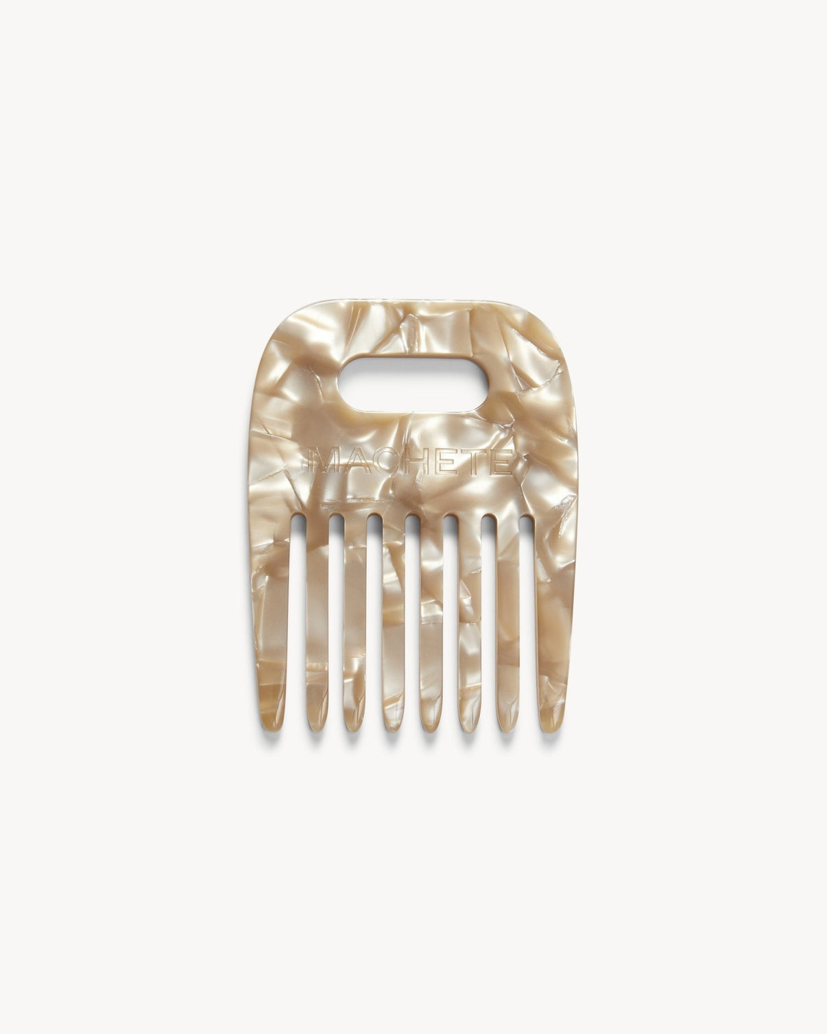 No. 4 Comb in Sand Shell – MACHETE