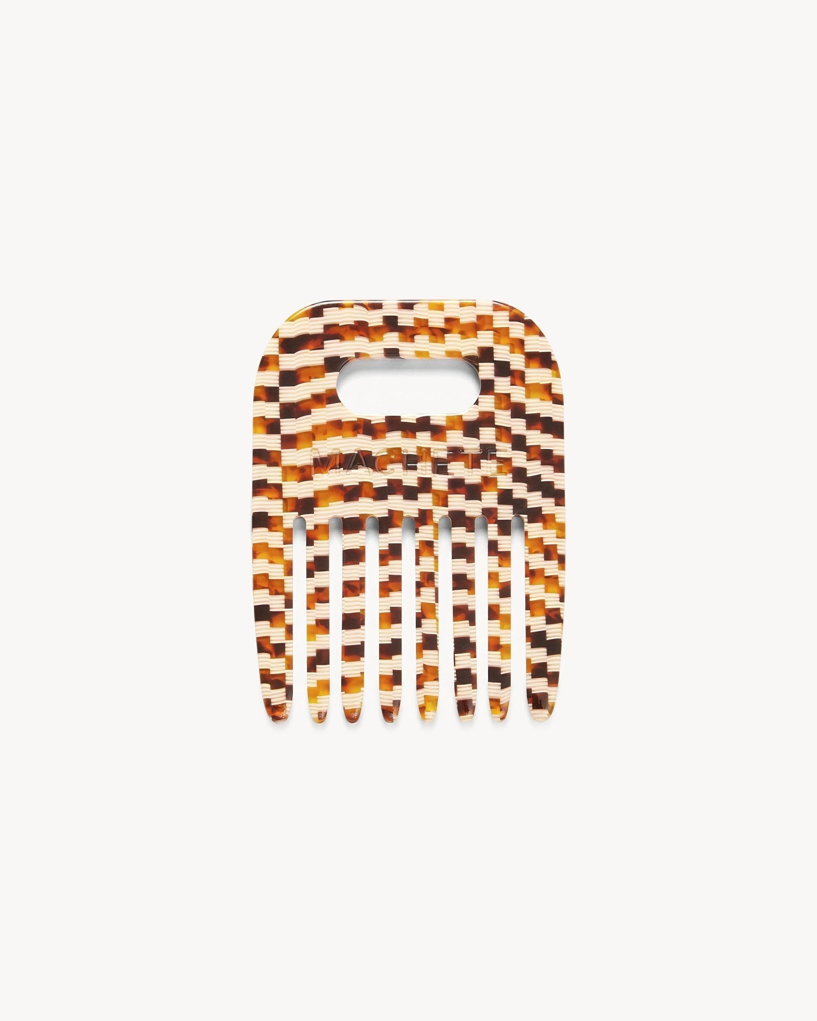 No. 4 Comb Tortoise Checker