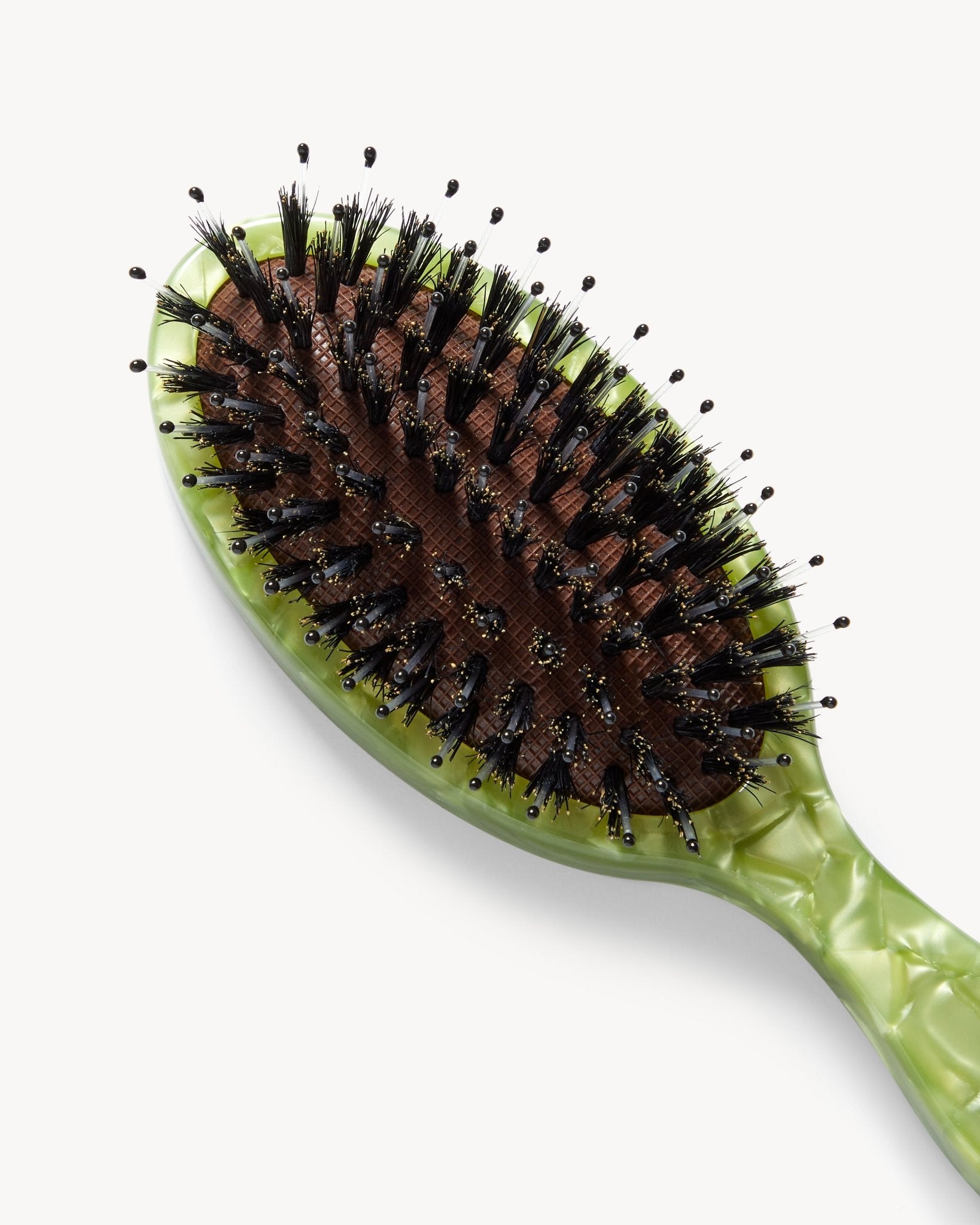 Petite Travel Hair Brush in Pistachio - MACHETE