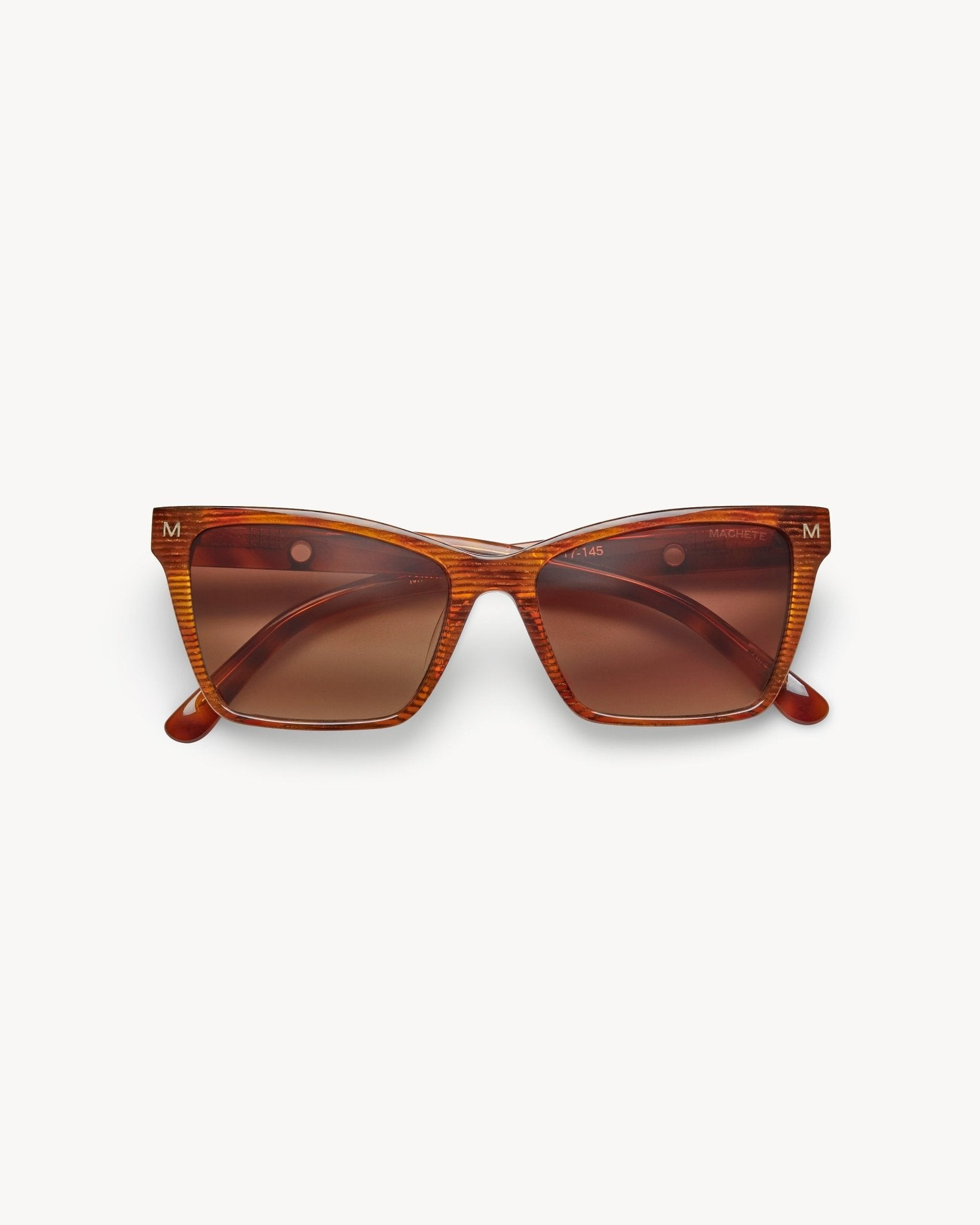 Sally Sunglasses Dark Tortoise Stripe