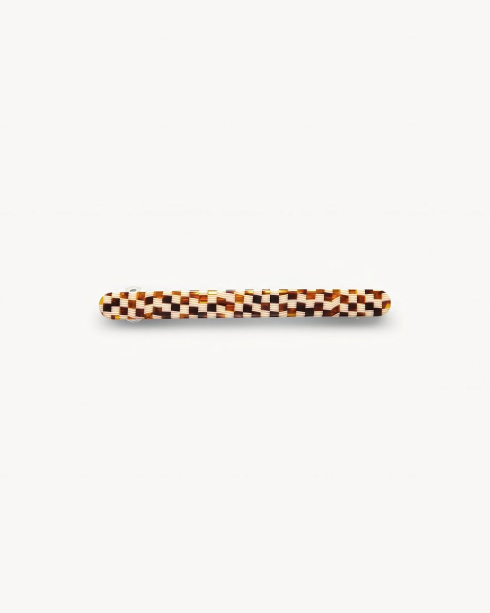 Slim Paris Barrette in Tortoise Checker – MACHETE