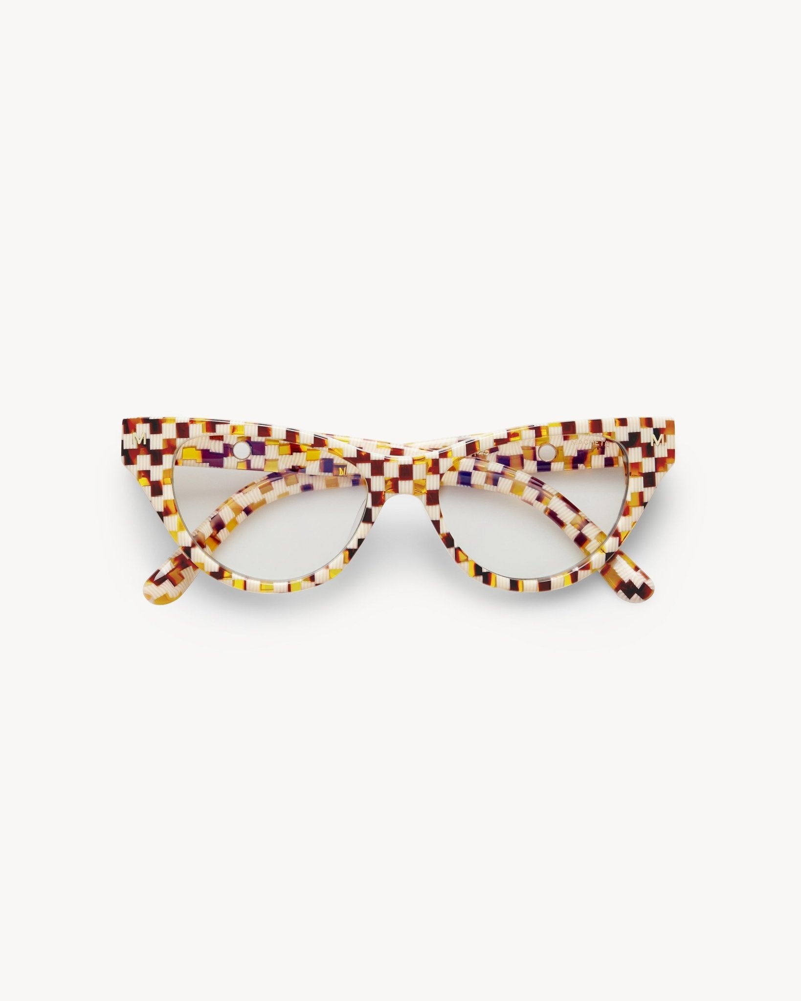 Suzy Glasses Tortoise Checker