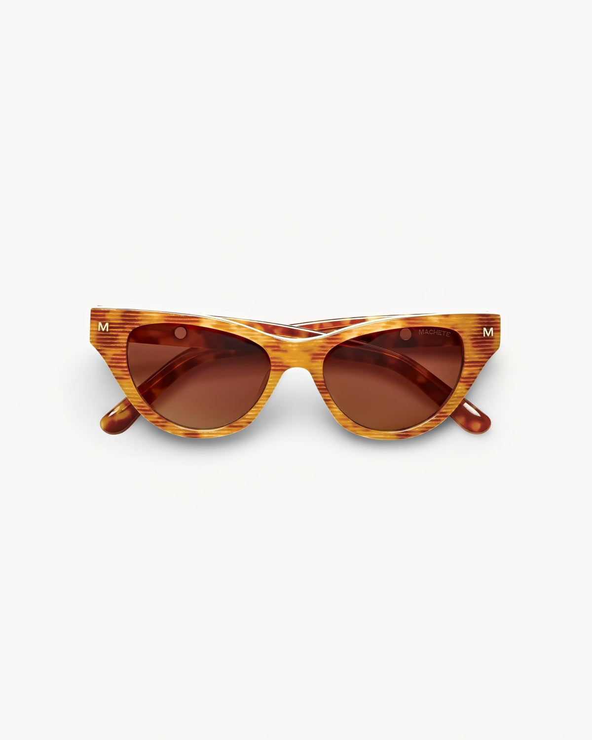 Suzy Sunglasses Light Tortoise Stripe