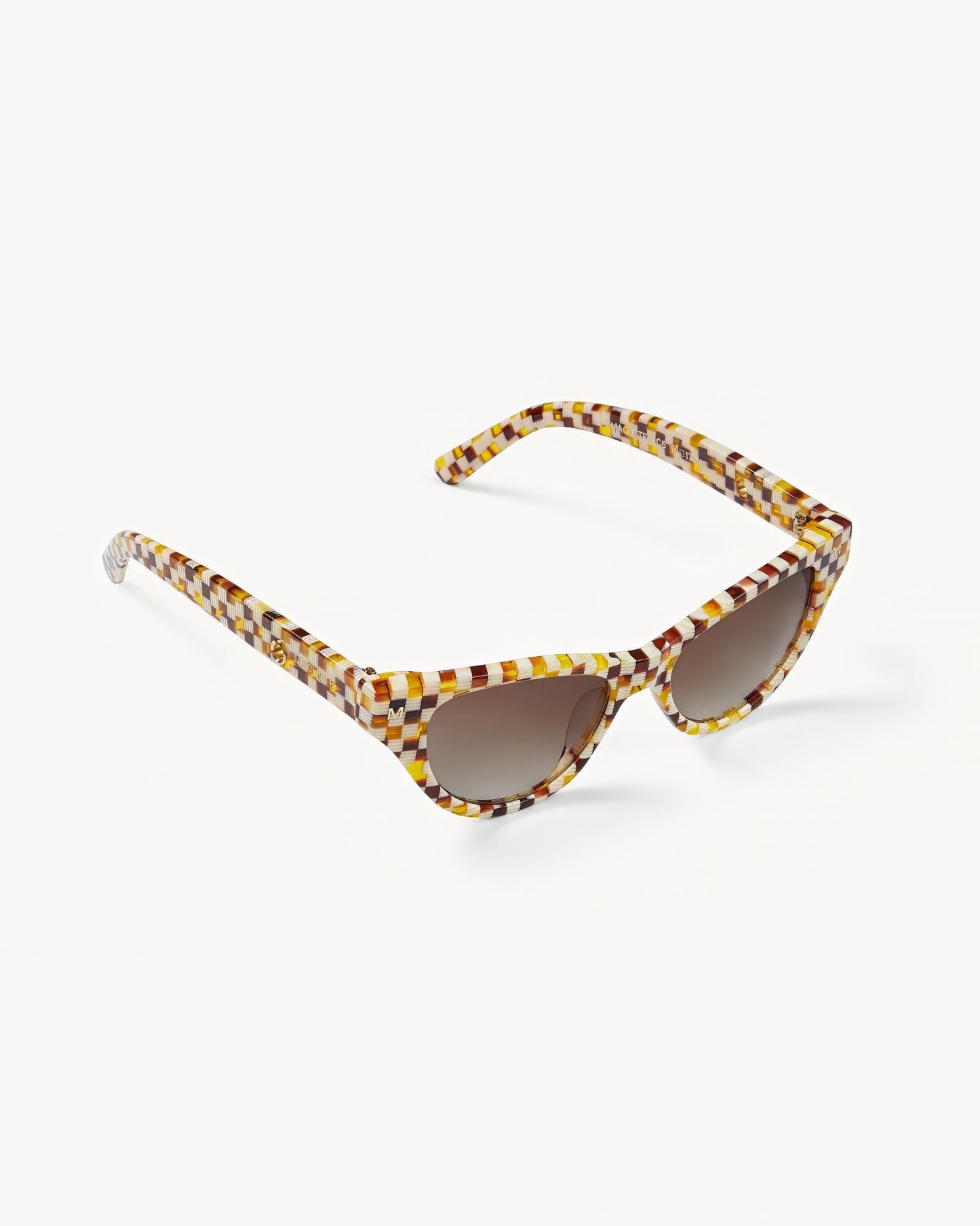 MACHETE Suzy Sunglasses in Tortoise Checker