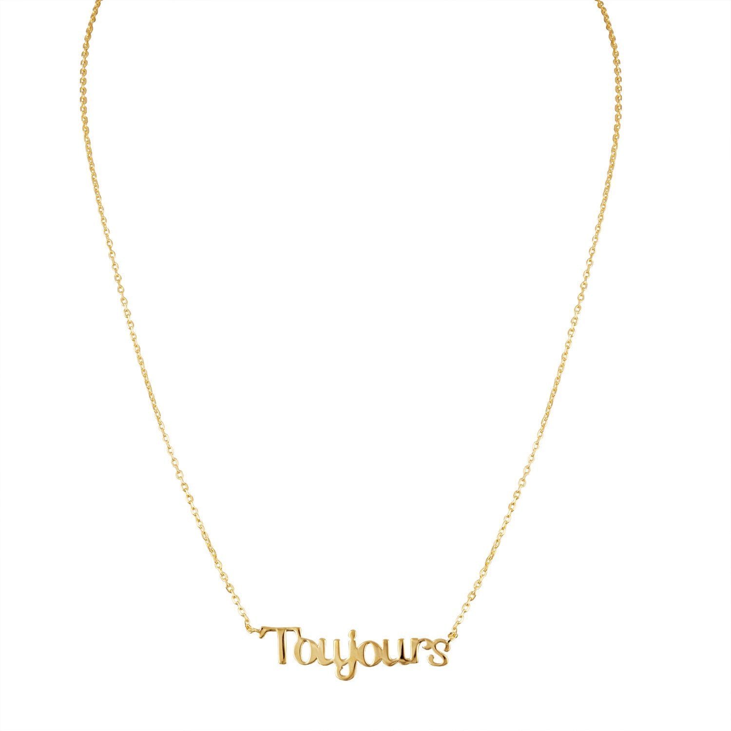 Toujours Necklace in Gold - Machete Jewelry