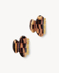Twin Heirloom Claws in Blonde Checker