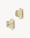 Twin Heirloom Claws in Ivory
