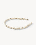 Ultralight Thin Headband in Terrazzo